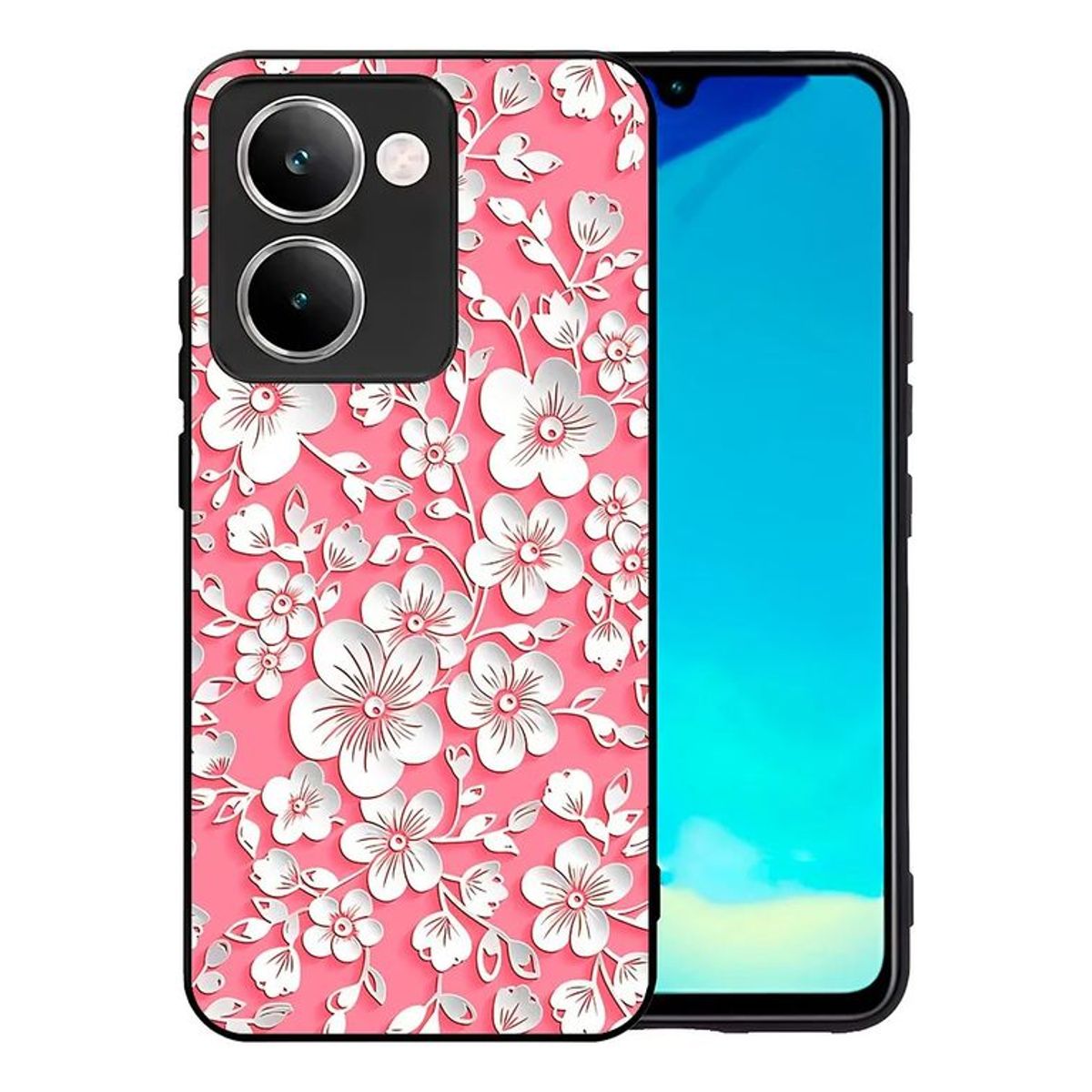 CARCASIA - Carcasa compatible con VIVO Y18 Diseño 80