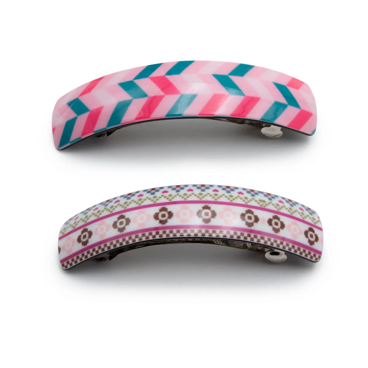 BIJOUTERIA LB20 SPA - Set De 2 Trabas Para El Pelo Promo A53 - Multicolor