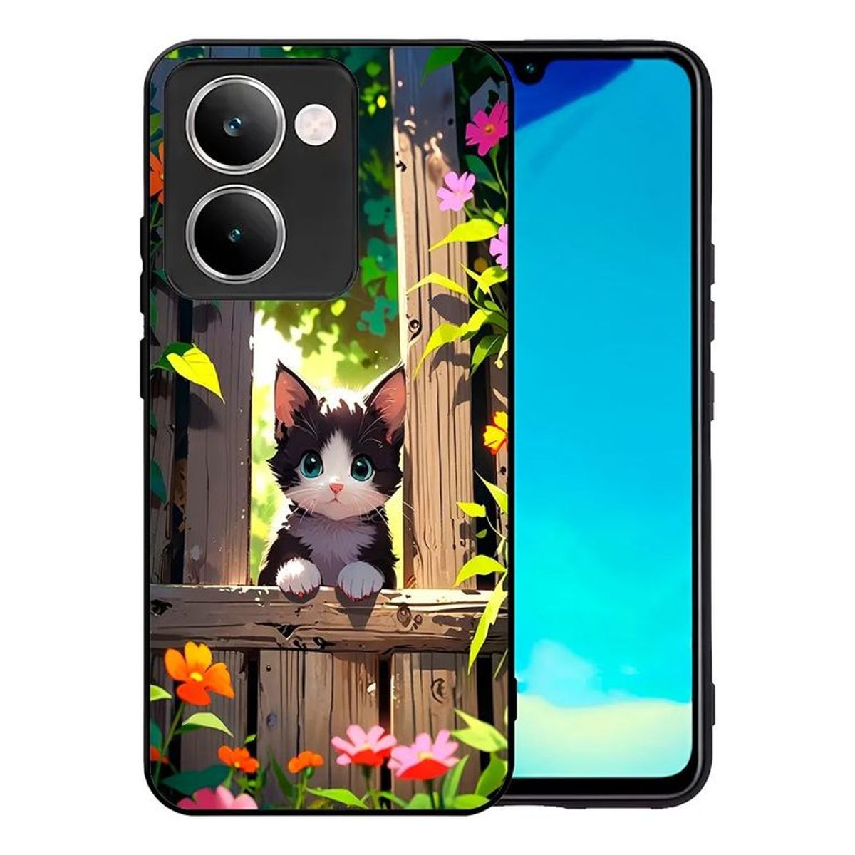 CARCASIA - Carcasa compatible con VIVO Y18 Diseño 133
