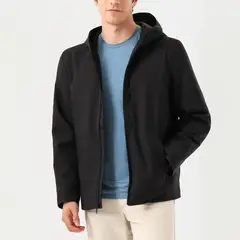 DOCKERS - Chaqueta Stretch Softshell Moder Hoodie Black
