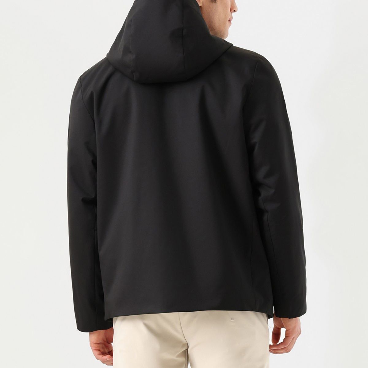 DOCKERS - Chaqueta Stretch Softshell Moder Hoodie Black