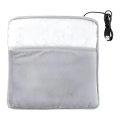 GENERICO - Calienta Pies Eléctrico USB Ultra Soft