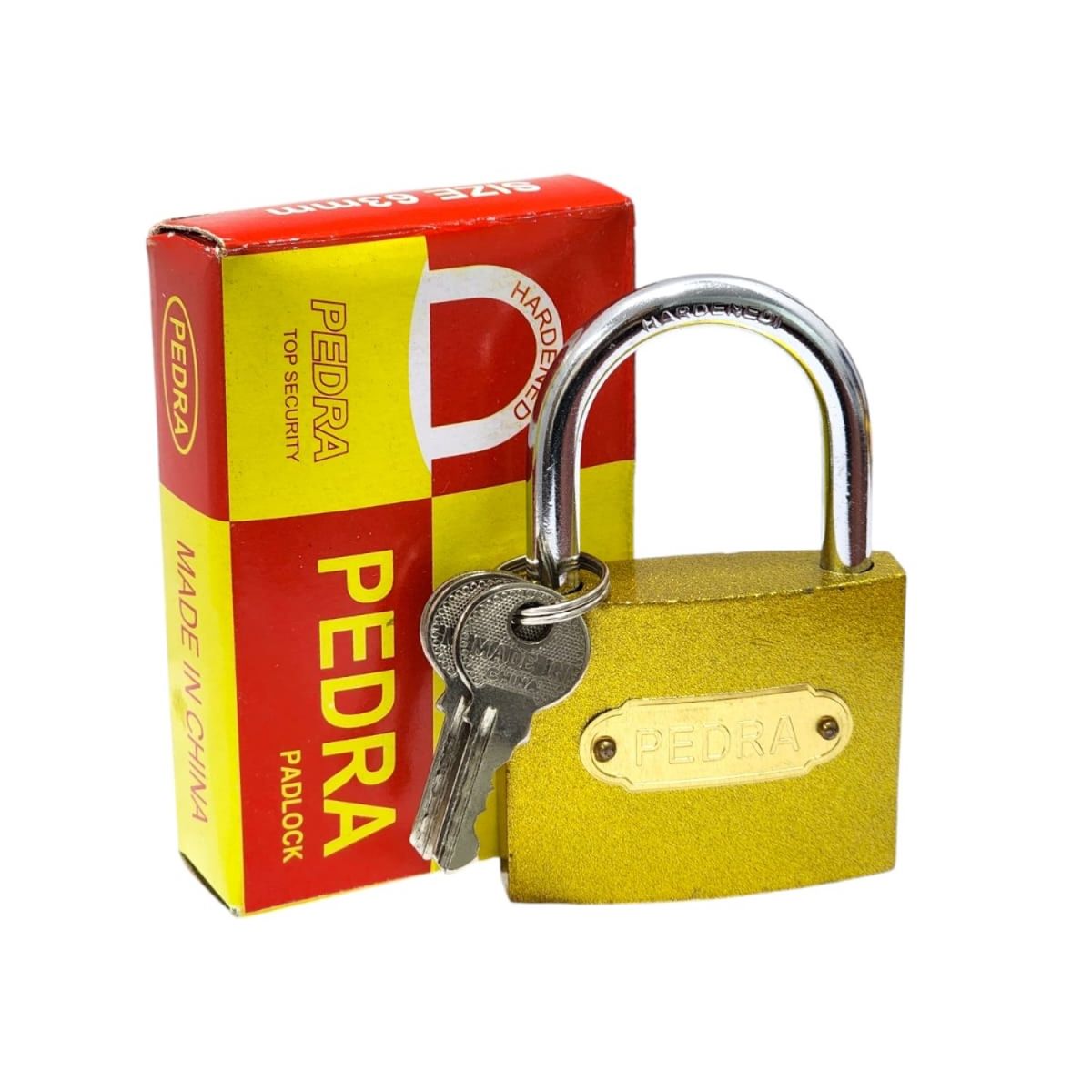 GENERICO - Candado de Seguridad Pedra 63mm DBG1518