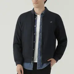 DOCKERS - Chaqueta Bomber With Rib Azul Marino