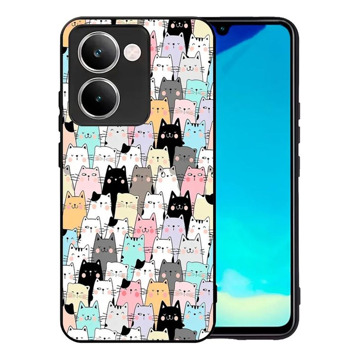 CARCASIA - Carcasa compatible con VIVO Y18 Diseño 172