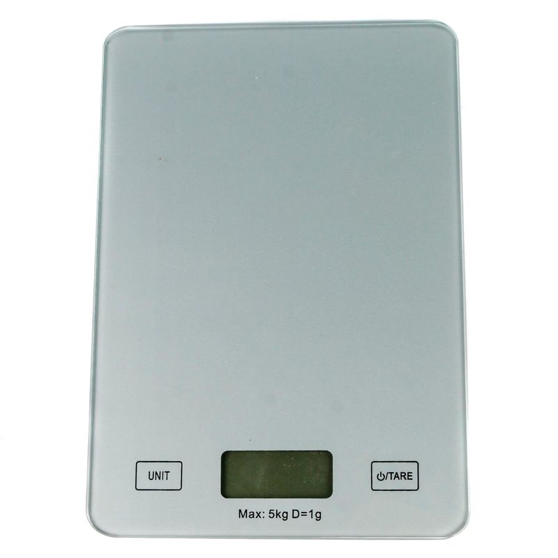 HOMEWELL - Balanza Pesa Digital Para Cocina  21.5X15X1.5Cm