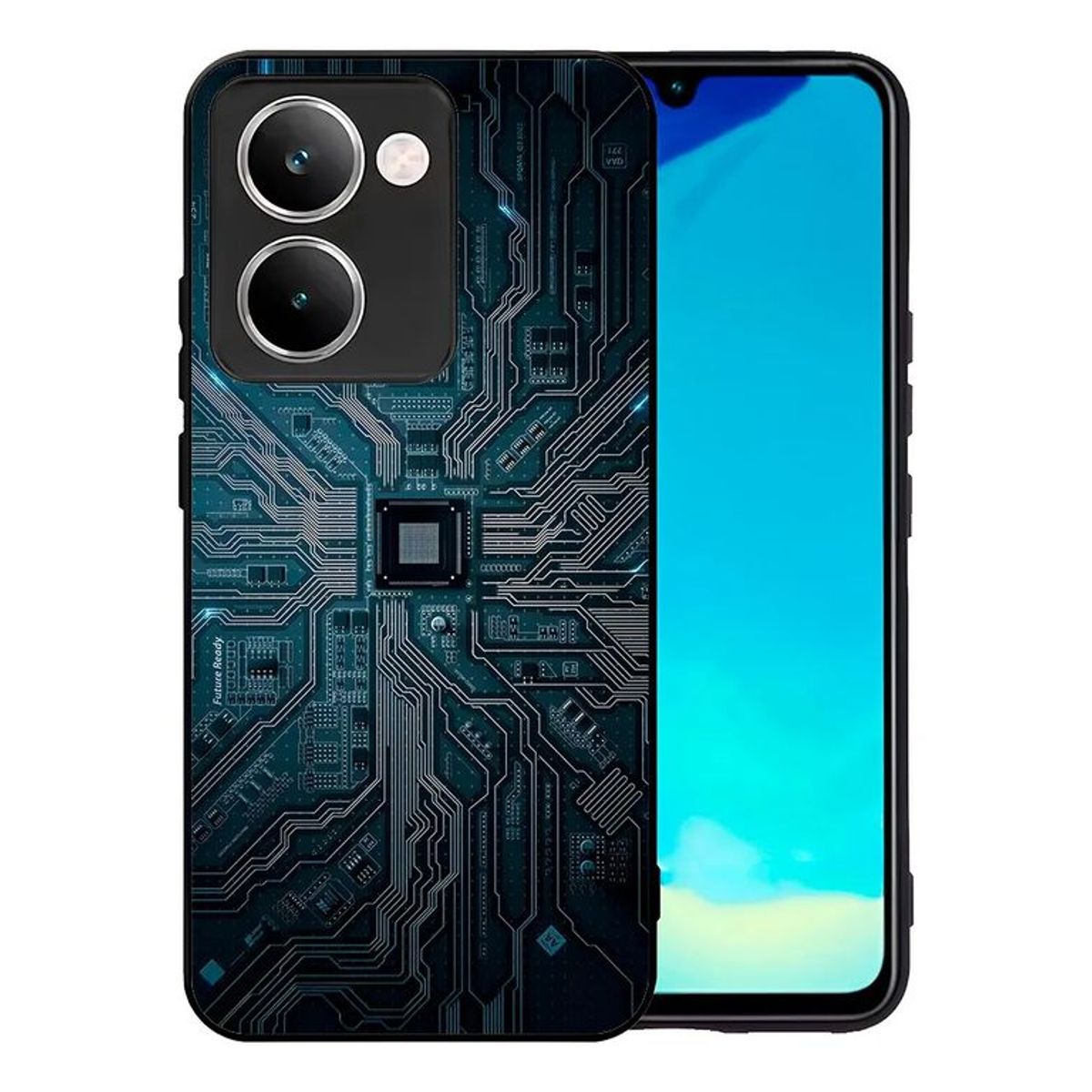 CARCASIA - Carcasa compatible con VIVO Y28s Diseño 208
