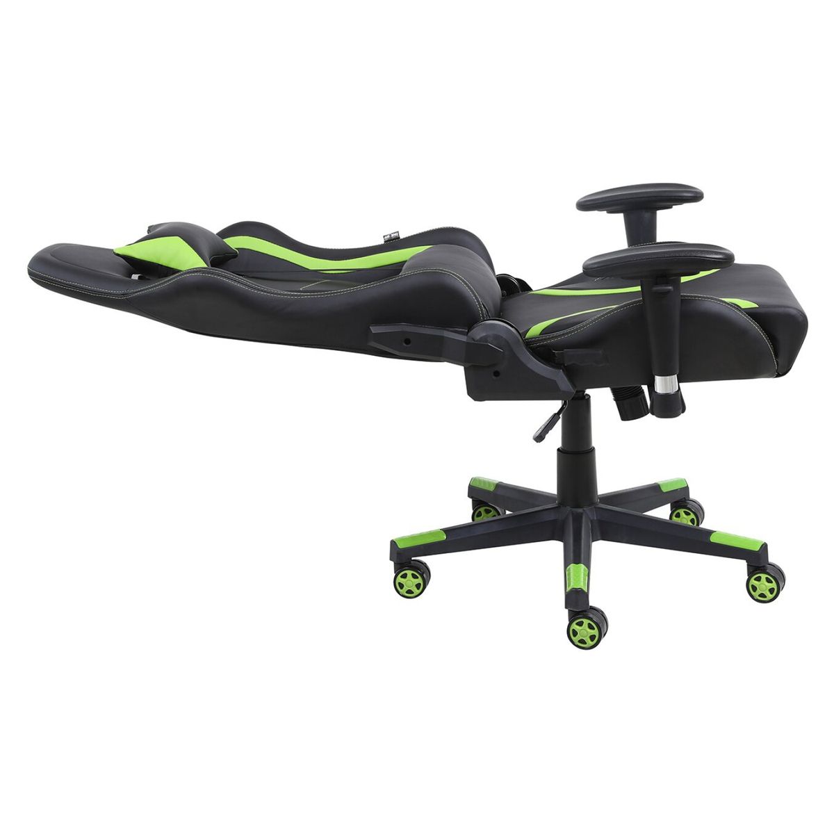 CONTATTO - Silla Gamer Switch Verde reclinación 180