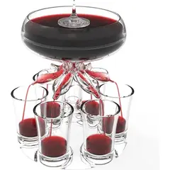 GENERICO - Sifón o Dispensador de vino para 6 vasos