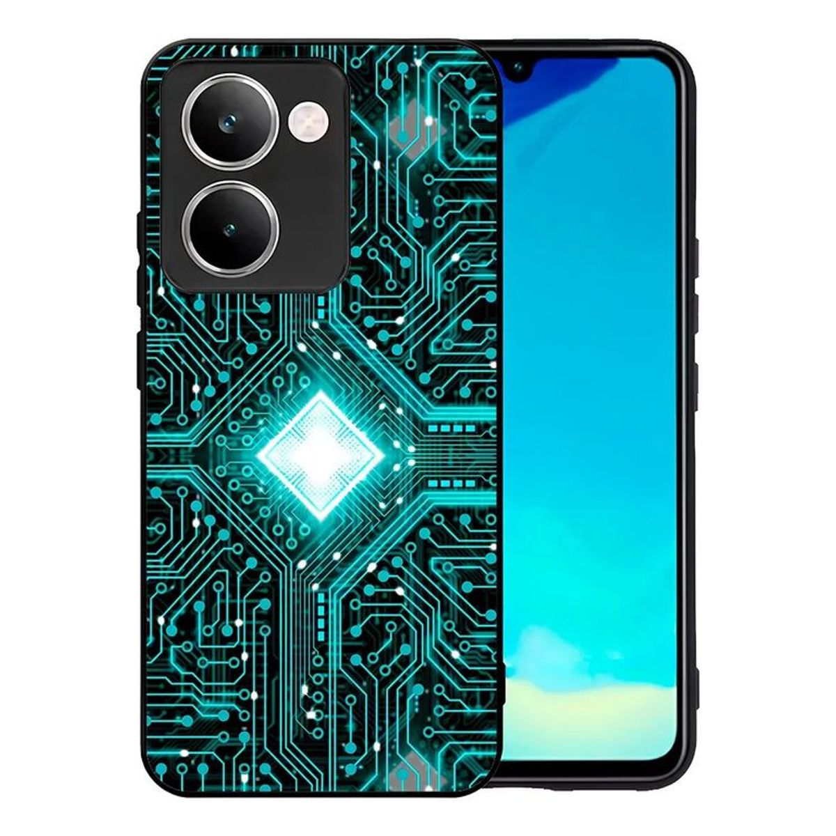 CARCASIA - Carcasa compatible con VIVO Y16 Diseño 203