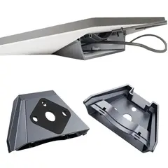 STAR GEAR - Soporte Metálico Fijo Antirrobo para Antena Starlink Mini Aluminio Resistente.