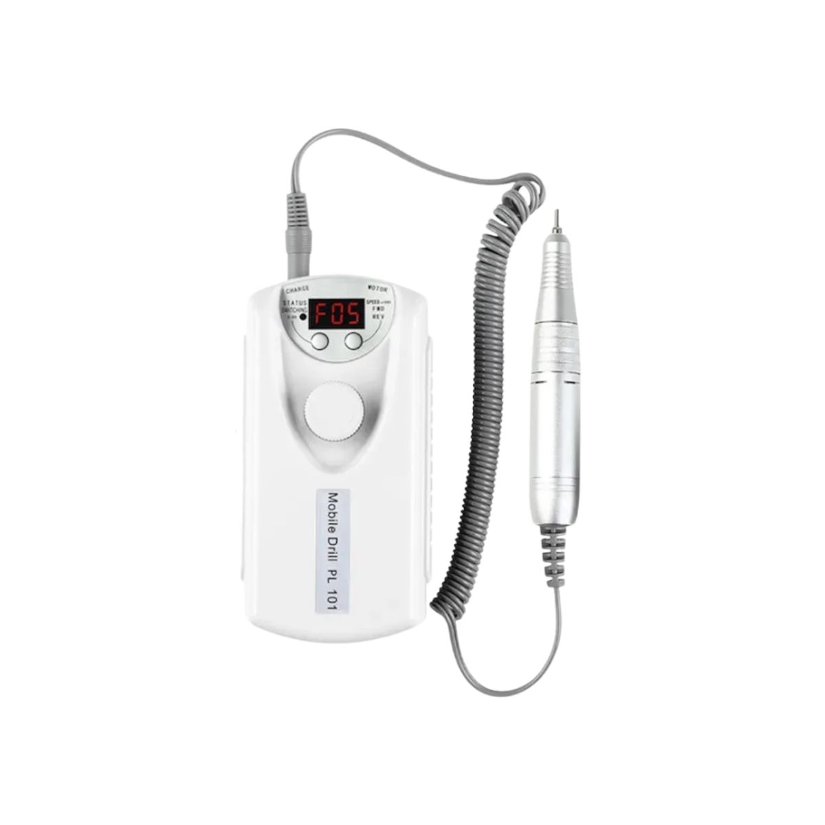 GENERICO - Torno Pulidor De Uñas Inalámbrico Mobile Drill 101 Rosado 35000 RPM
