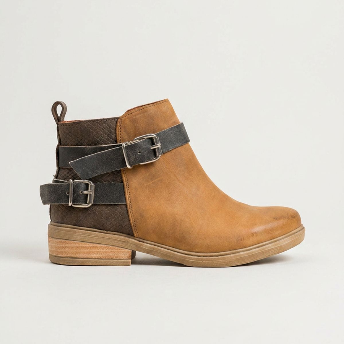 GIANI DAFIRENZE - Botin Mujer / Laura Camel Taupe