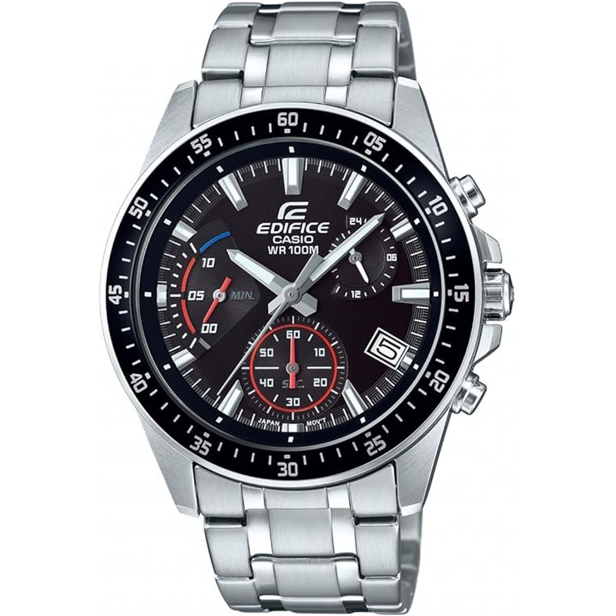 CASIO - RELOJ CASIO EDIFICE EFV540D-1Av HOMBRE ANALOGO METAL WR100M