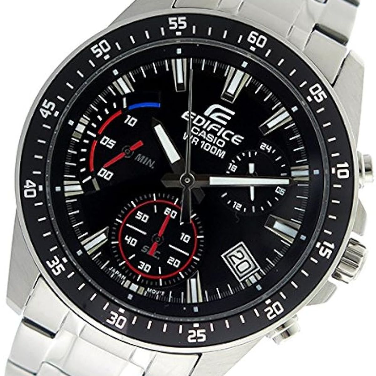 CASIO - RELOJ CASIO EDIFICE EFV540D-1Av HOMBRE ANALOGO METAL WR100M