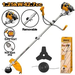 INGCO - Desbrozadora A Gasolina 42,7cc 2hp