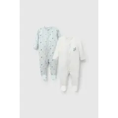 COLLOKY - Oso Polycotton Celeste Niña Rn a 6-9M