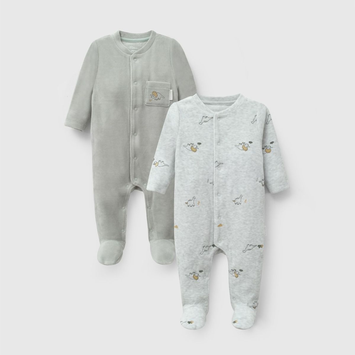 COLLOKY - Oso Plush Gris Niño Rn a 6-9M