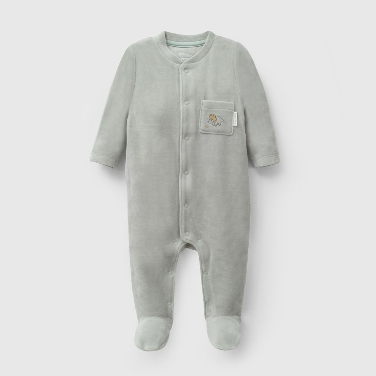COLLOKY - Oso Plush Gris Niño Rn a 6-9M
