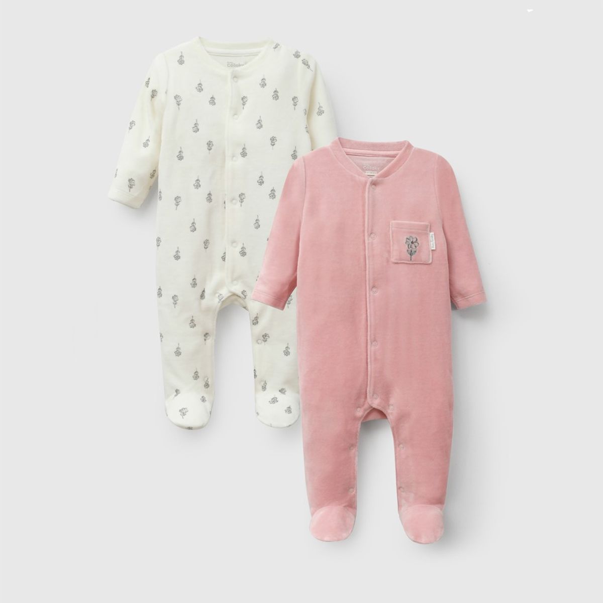 COLLOKY - Oso Plush Rosa Viejo Niña Rn a 6-9M
