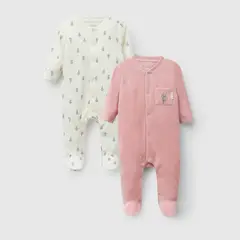 COLLOKY - Osito Bebé Niña Plush Rosa Viejo