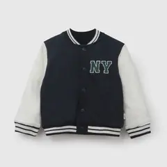 COLLOKY - Polerón Niño Bomber Azul Marino