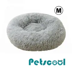 KIDSCOOL - Cama Nido Relajante Para Mascotas M Gris 60 cm Antiansiedad