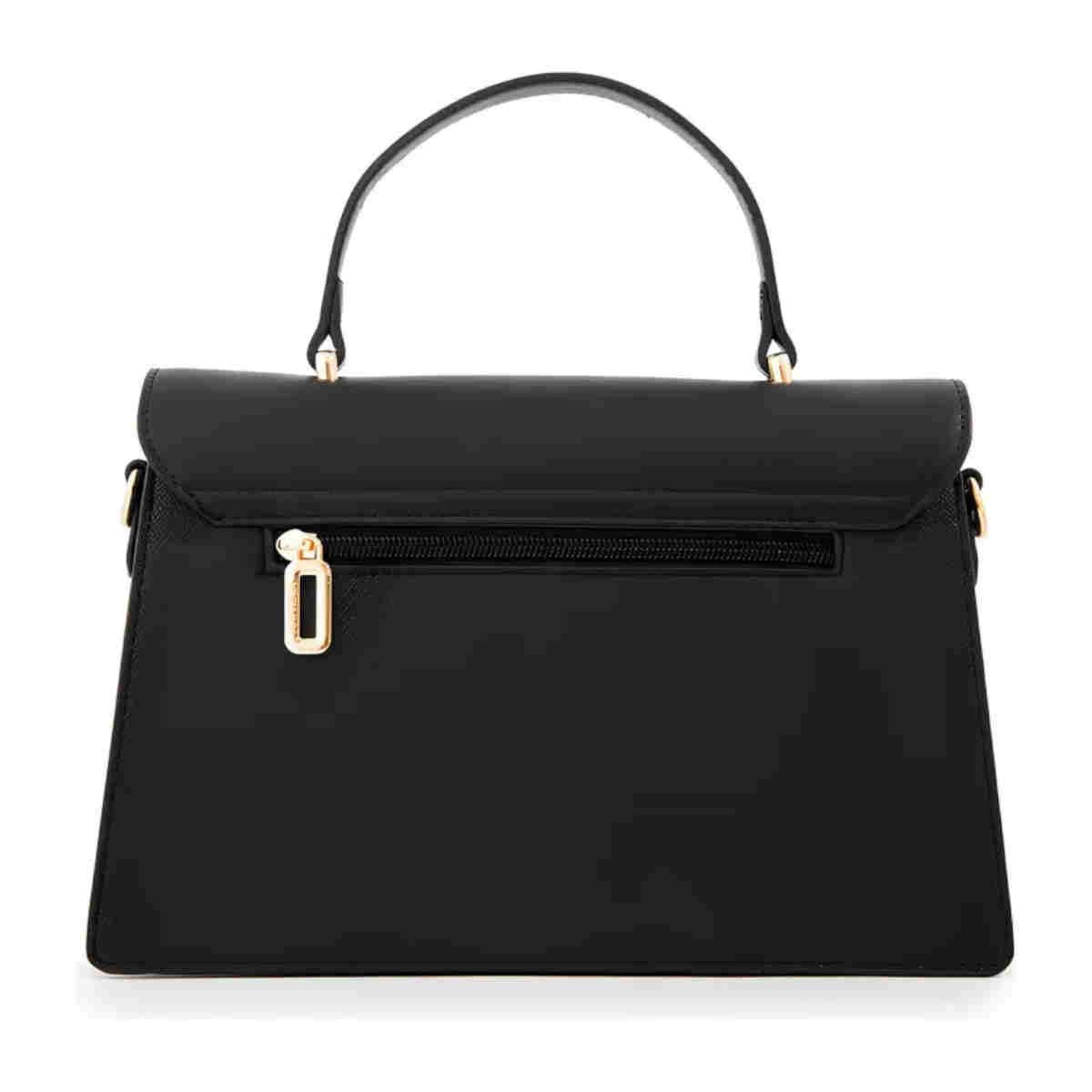 GENERICO - Bolso Suécia de Símil Cuero Negro para Mujer BELUG