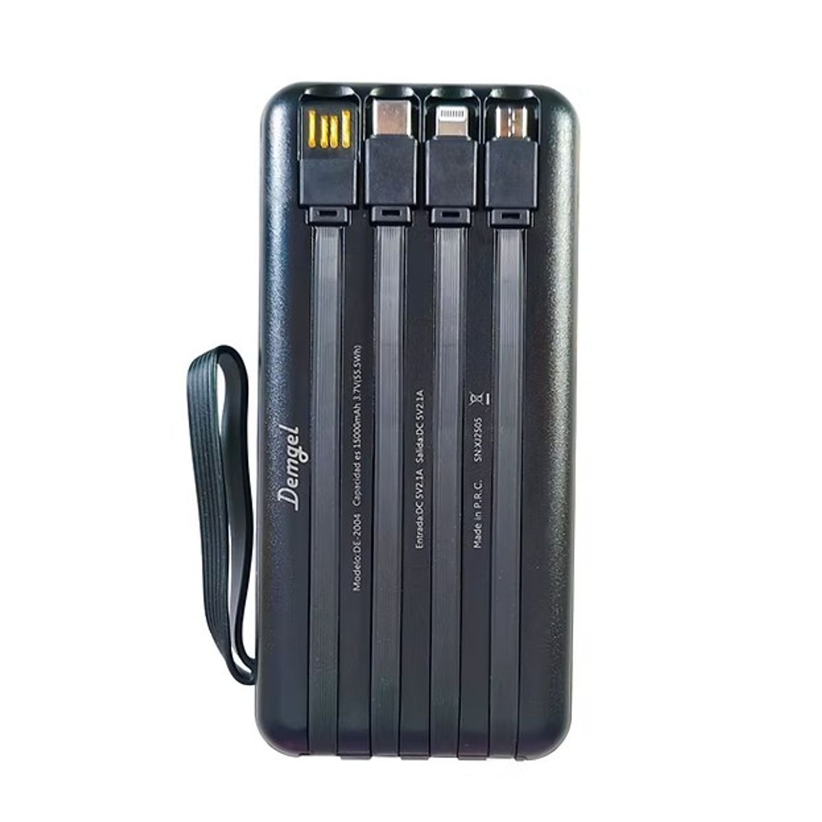 GENERICO - Power Bank, Batería Externa Demgel 15000mah De-2004
