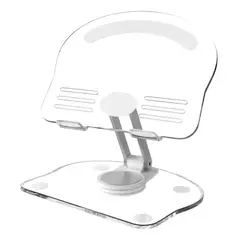 GENERICO - Soporte Escritorio 360° Rotación Ajustable para Tablet iPad 13 Acrílico