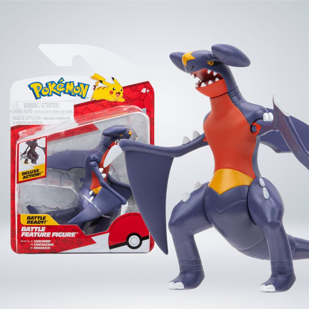 POKEMON - Figura Pokémon Garchomp Battle Figure Articulada