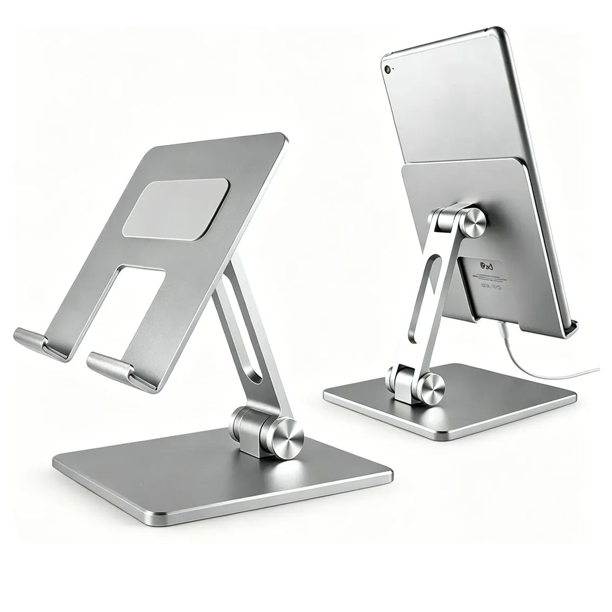 GENERICO - Soporte Base Porta Celular Para iPad Tablet Escritorio Aluminio