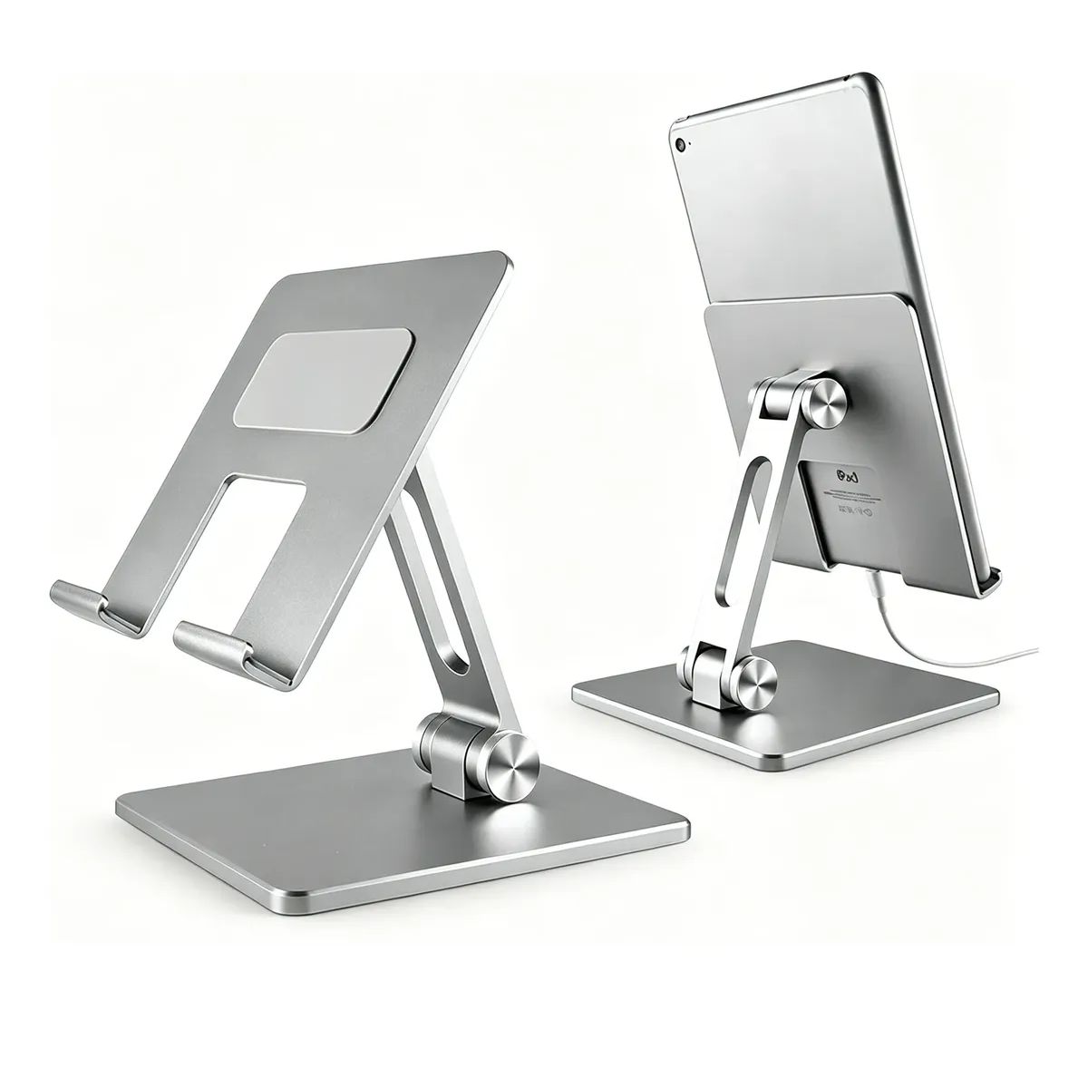 GENERICO - Soporte Base Porta Celular Para iPad Tablet Escritorio Aluminio
