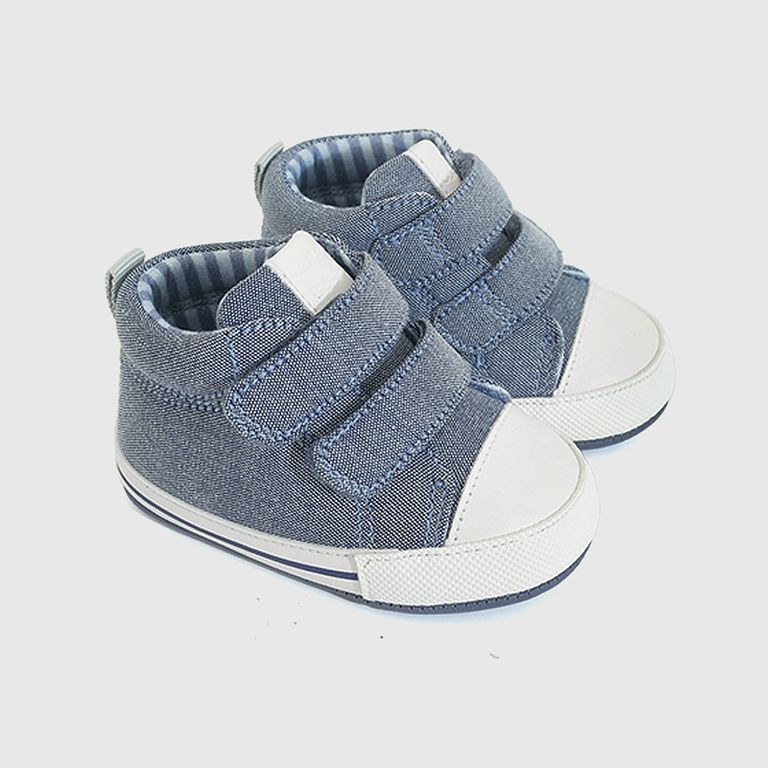 Zapatilla Bebé Niño Azul