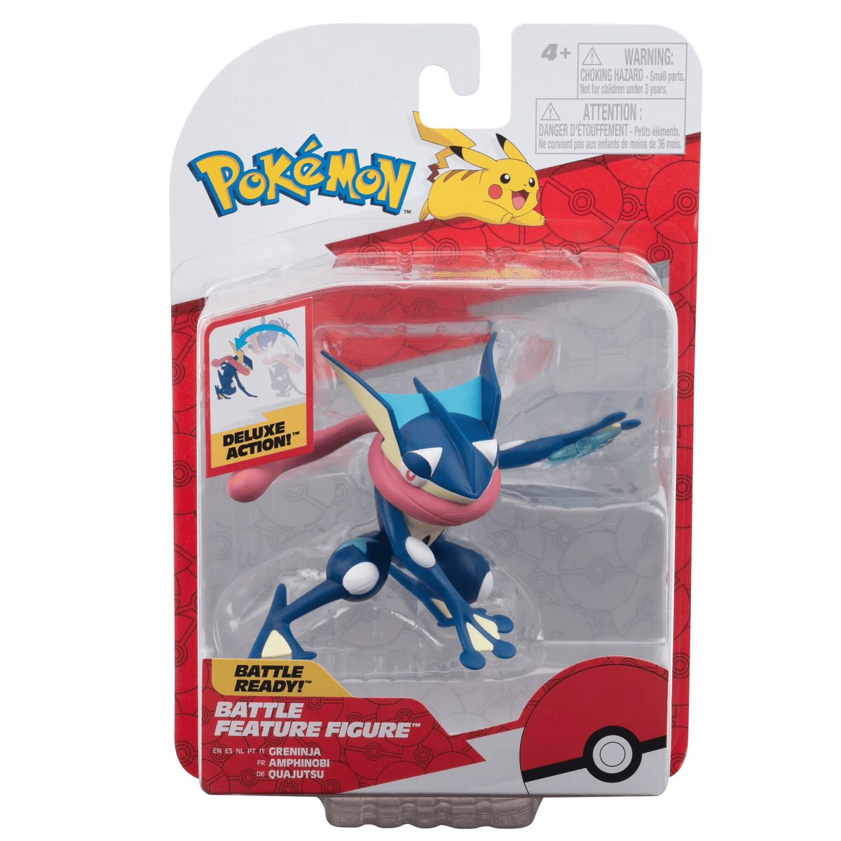 POKEMON - Figura Pokémon Greninja Battle Figure Articulada