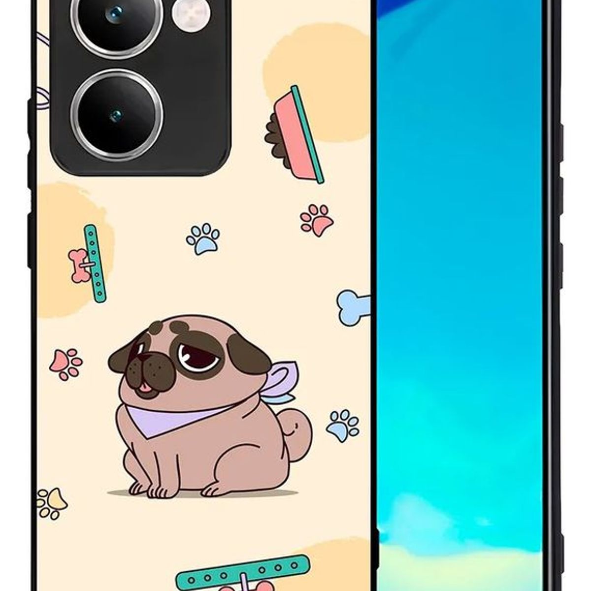 CARCASIA - Carcasa compatible con VIVO Y27 4G Diseño 9
