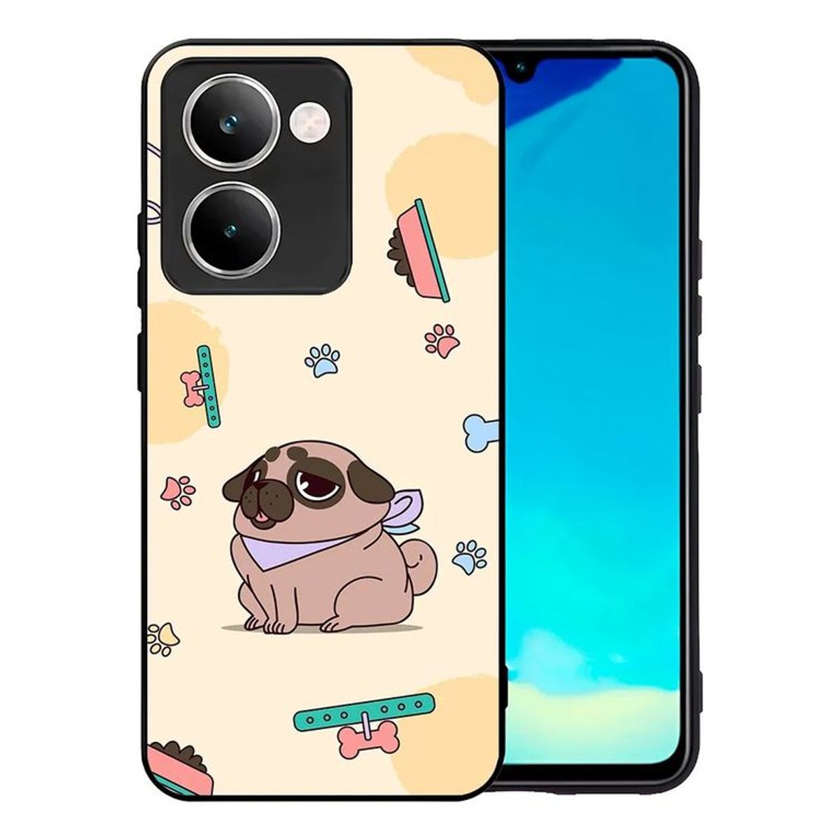 CARCASIA - Carcasa compatible con VIVO Y27 4G Diseño 9
