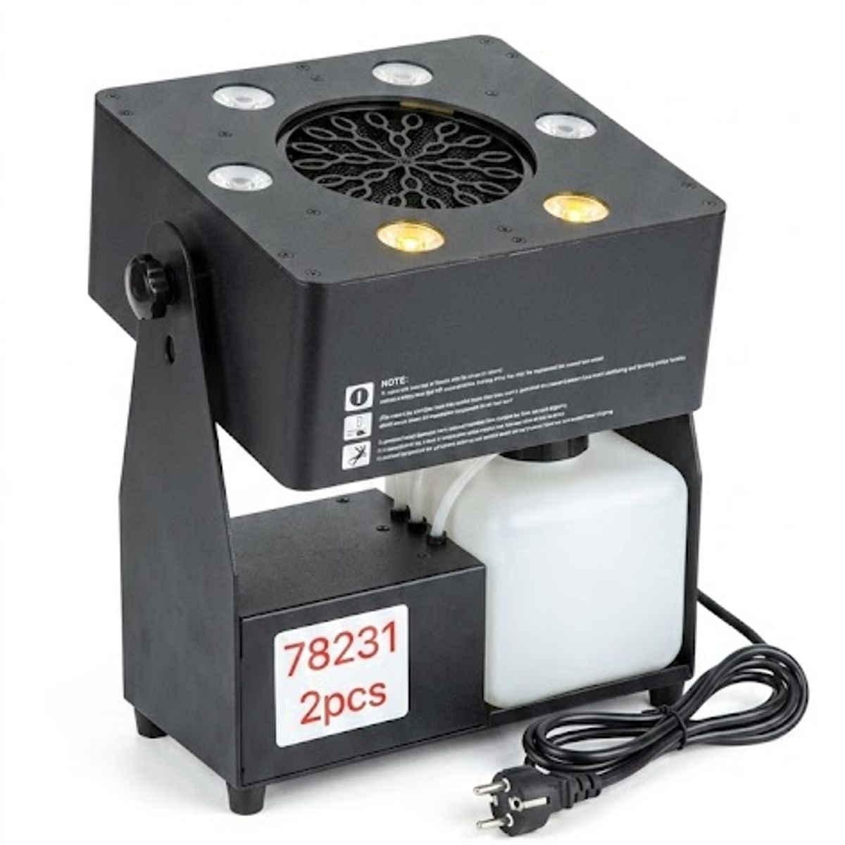 GENERICO - Máquina Profesional de Burbujas LED para Fiestas y Eventos