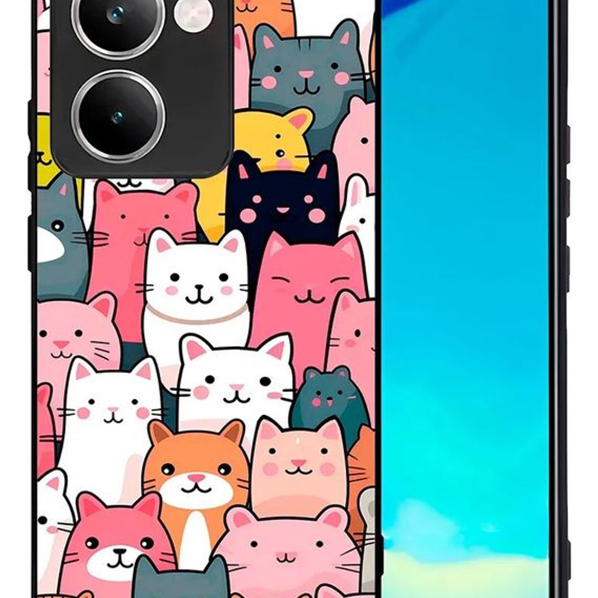 CARCASIA - Carcasa compatible con VIVO Y17s 4g Diseño 160