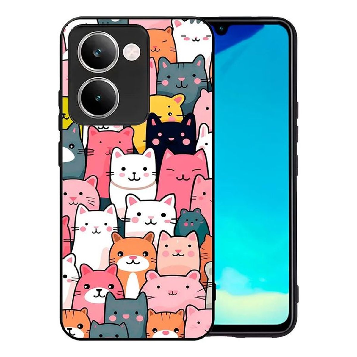 CARCASIA - Carcasa compatible con VIVO Y17s 4g Diseño 160