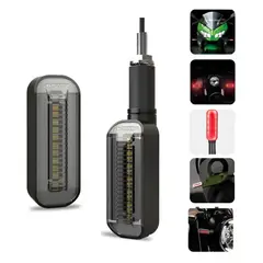 OEM - Luz Led Señal De Freno Giro para Motocicleta Led 2 Piezas color rojo