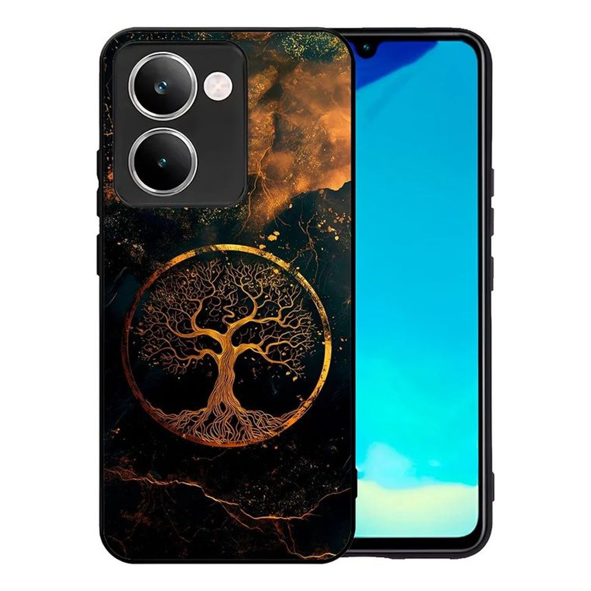 CARCASIA - Carcasa compatible con VIVO Y17s 4g Diseño 210
