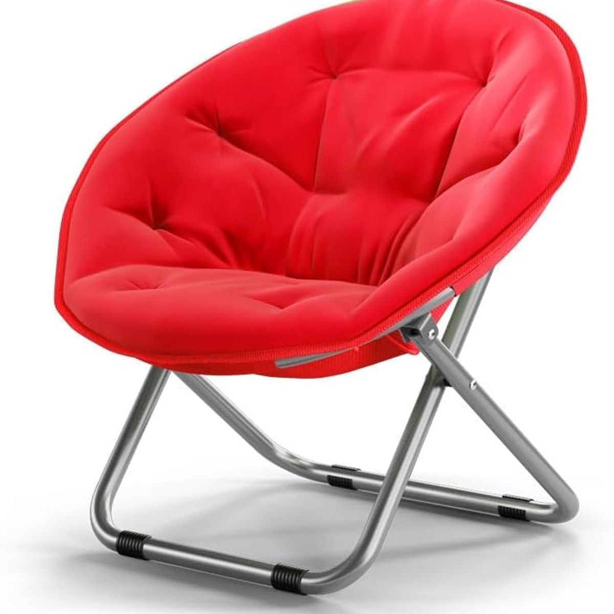 GENERICO - Silla luna plegable de camping, silla de playa, silla de descanso, sillas de césped,