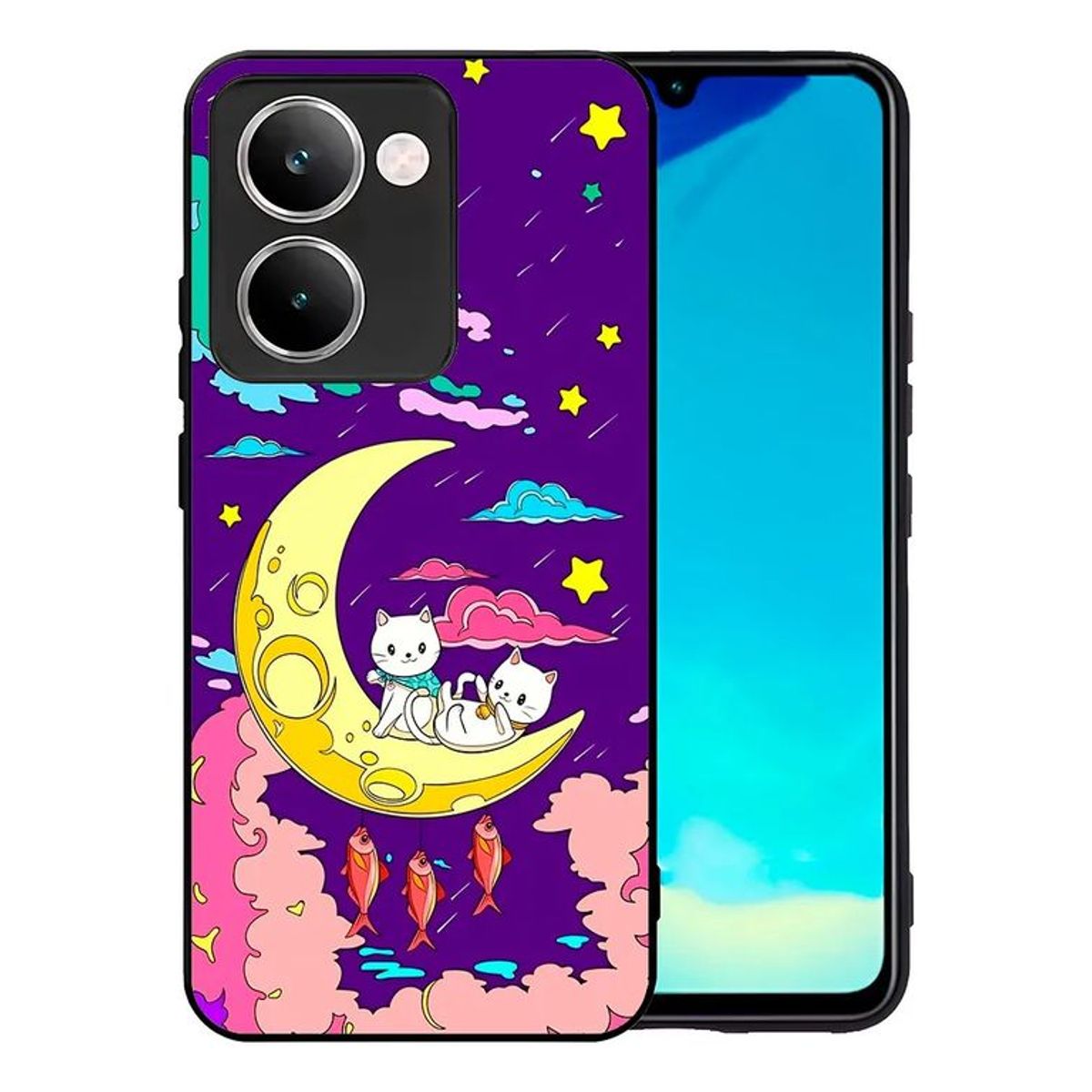 CARCASIA - Carcasa compatible con VIVO Y27 5G Diseño 195