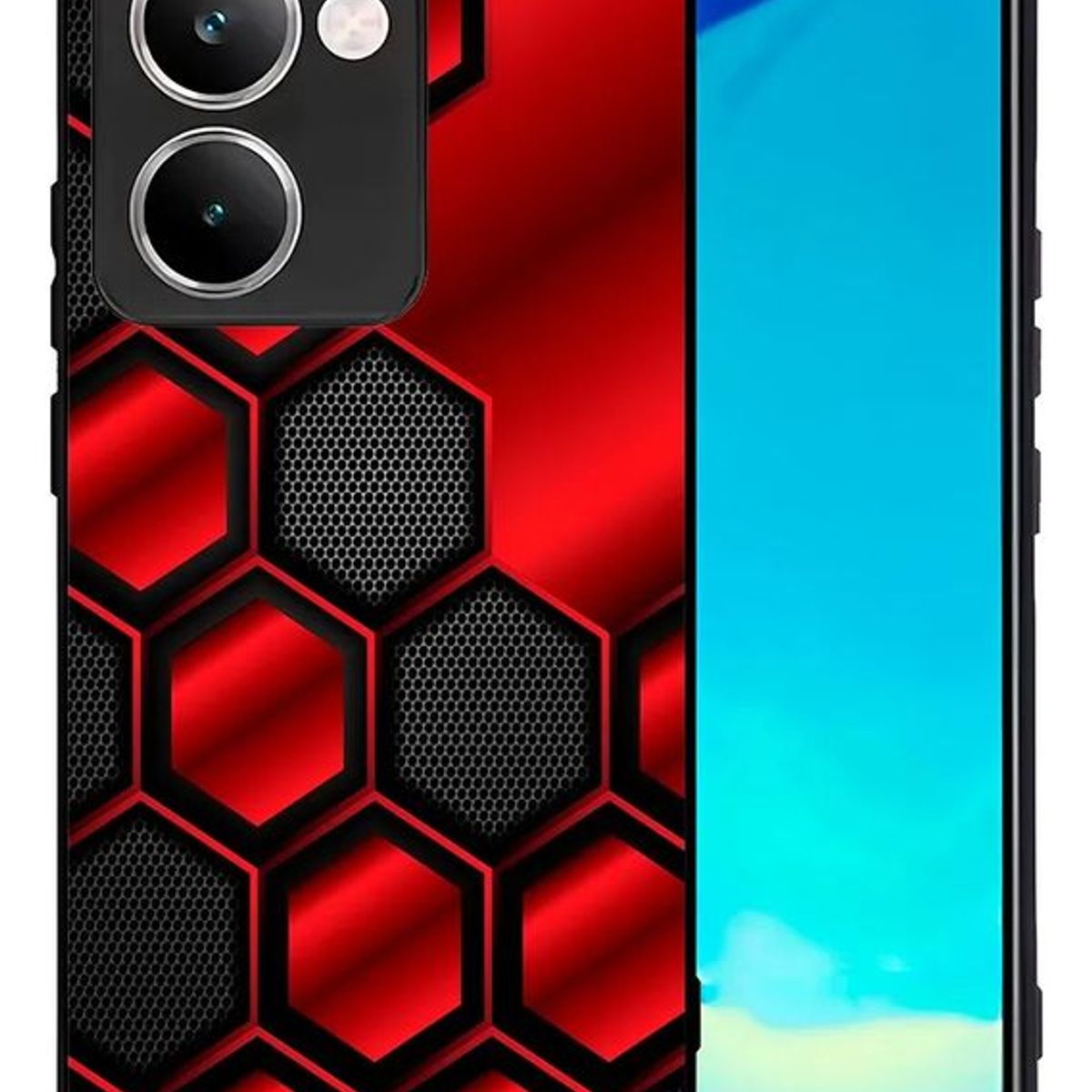 CARCASIA - Carcasa compatible con VIVO Y35 Diseño 201