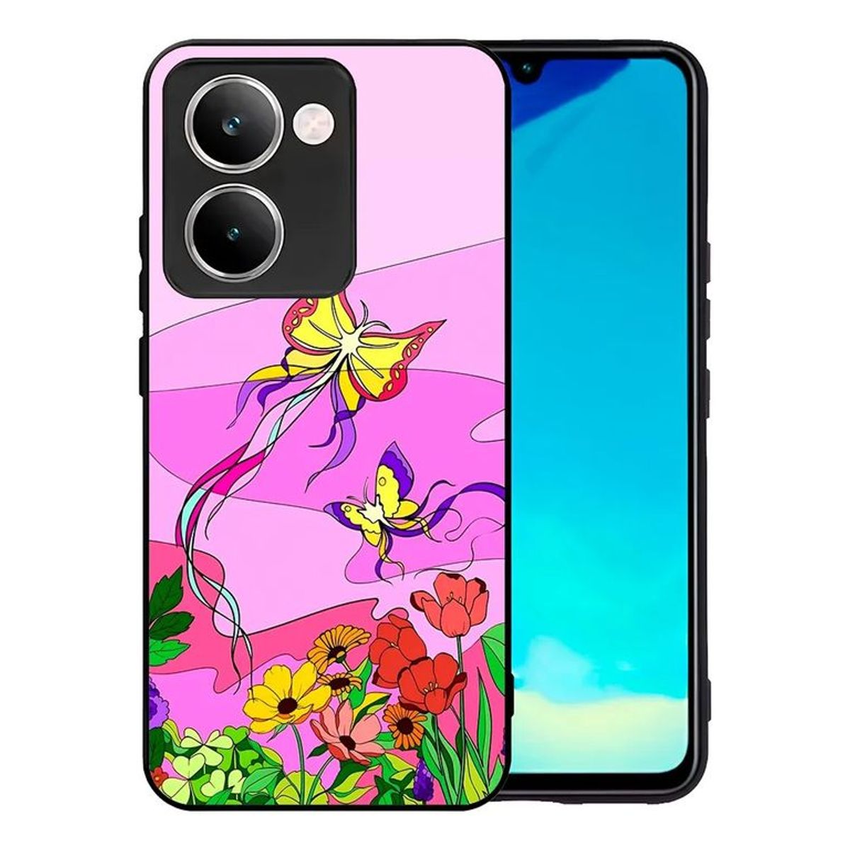 CARCASIA - Carcasa compatible con VIVO Y36 5G Diseño 143