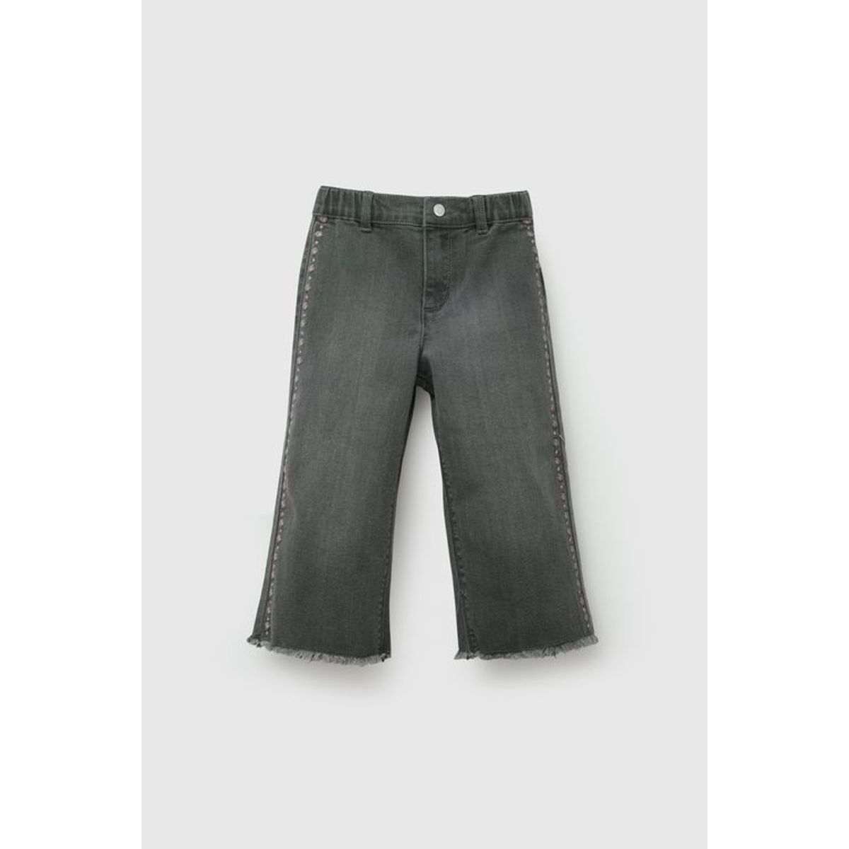 COLLOKY - Jeans Mezclilla Grafito Niña 6-9M A 4-5A