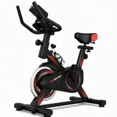 YEP S - Bicicleta Spinning Yepsport Roja Con Botella