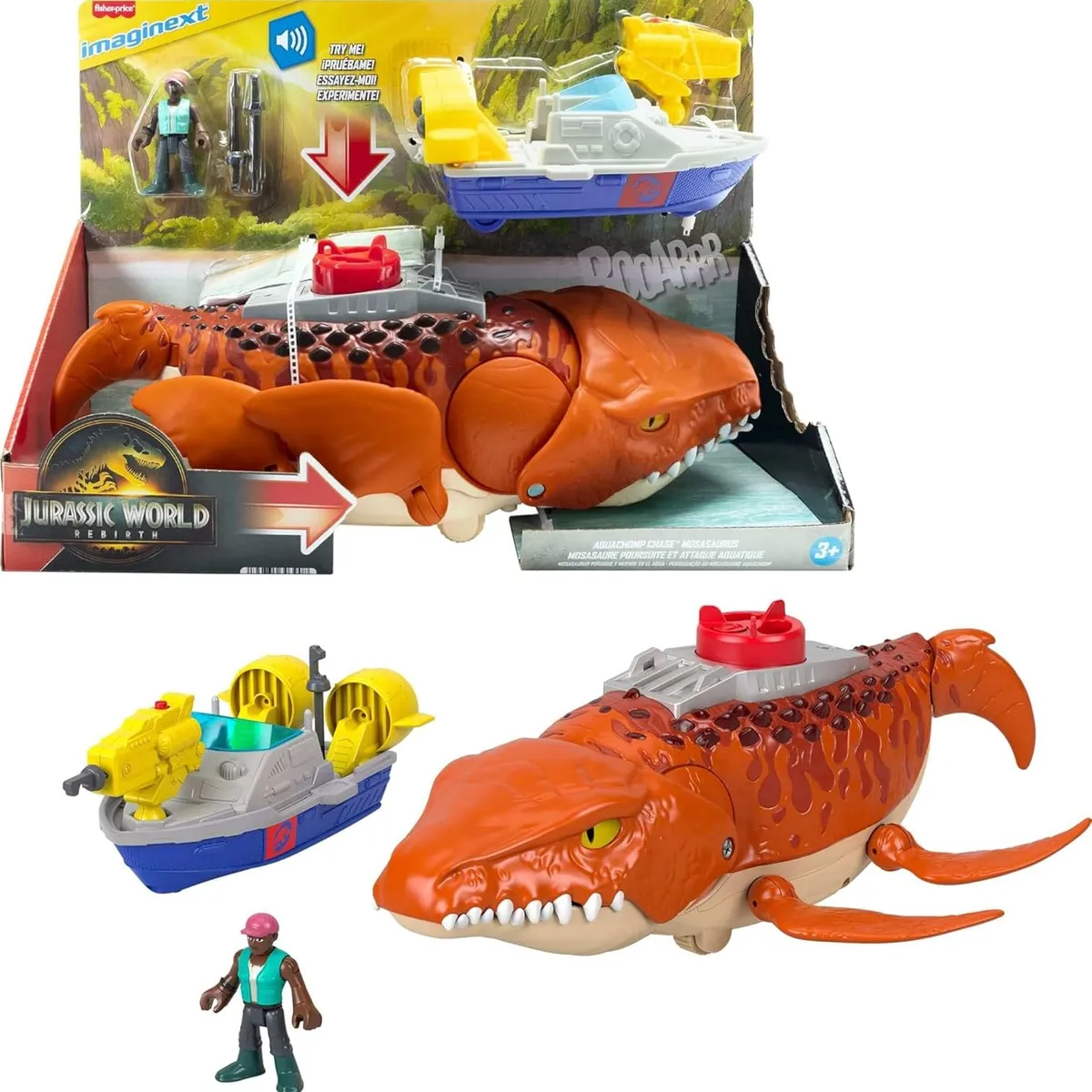 IMAGINEXT - Renace Mosasaurus Caza y Muerde Imaginex jfr23