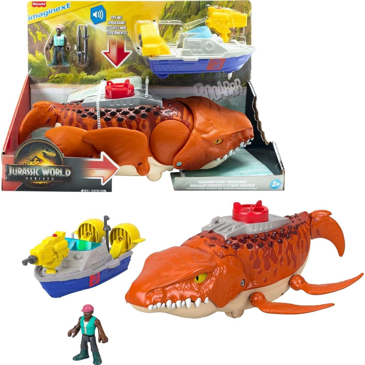 IMAGINEXT - Renace Mosasaurus Caza y Muerde Imaginex jfr23